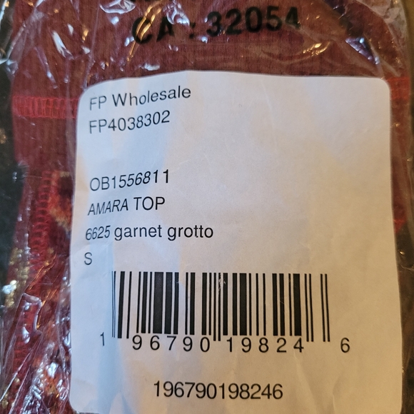 NWT Free People Amara top size small - Picture 6 of 6